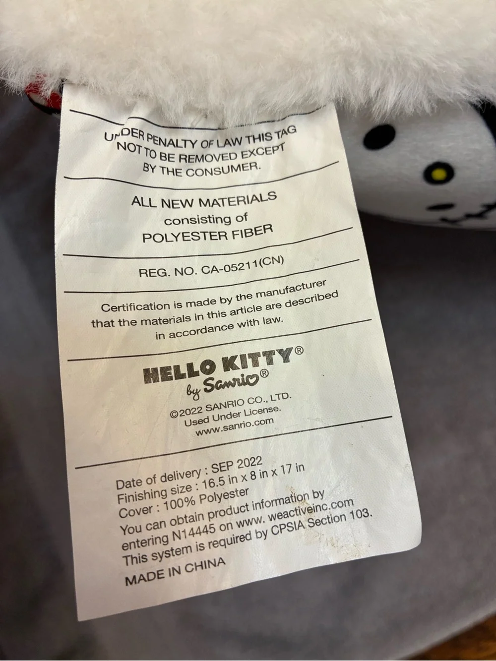Hello Kitty round hello